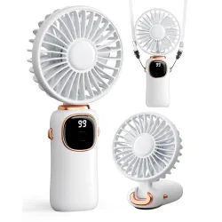 coldSky Portable Handheld 3 in 1 Fan with Digital Display (4000mAh)