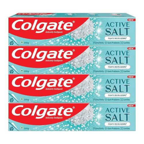 Image of Colgate Active Salt Toothpaste 800g (Buy 3 Get 1 Free)