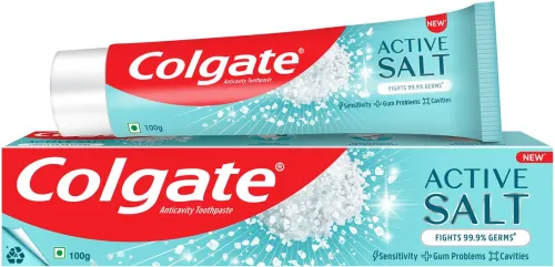 Image of Colgate Active Salt Germ Fighting Toothpaste (100 g)