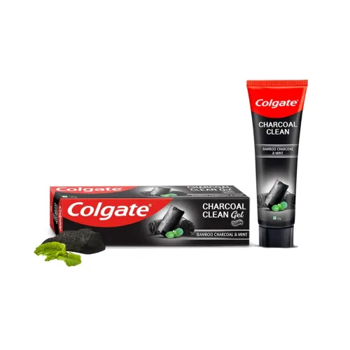Image of Colgate Charcoal Clean Black Gel Toothpaste (120g)