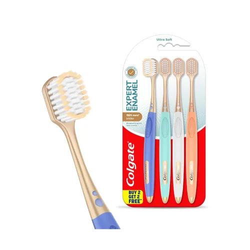 Image of Colgate Expert Enamel Toothbrush 4 Pcs Set