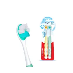 Colgate Fluffy Paw Toothbrush 2 Pc for Kids (5+ years)