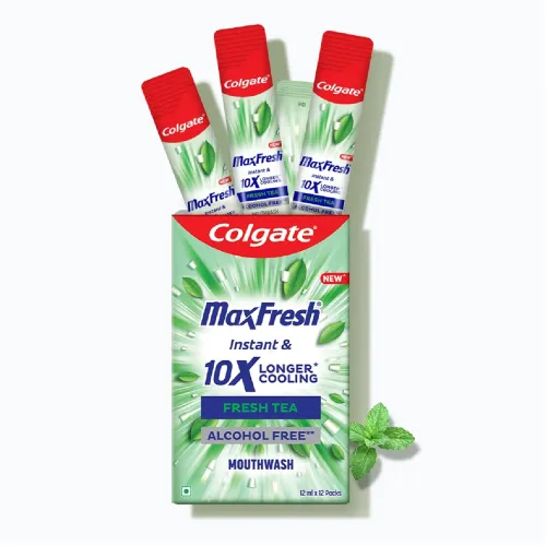 Image of Colgate MaxFresh Mouthwash Sachet Stick