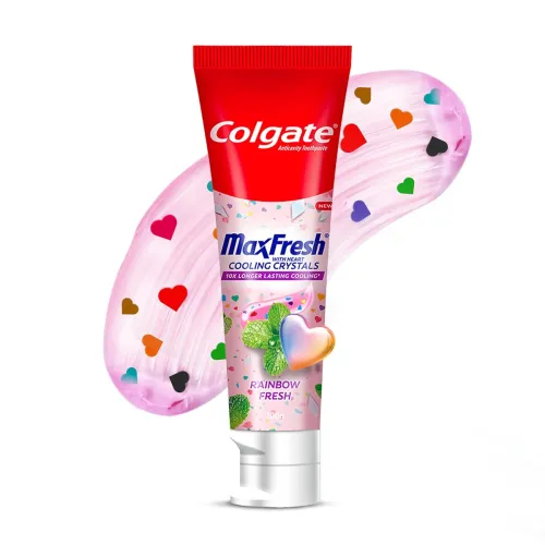 Image of Colgate MaxFresh Rainbow Fresh Gel Toothpaste 100g