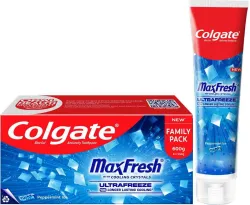 Colgate MaxFresh Toothpaste Blue Gel Paste with Menthol (600g, Po4)