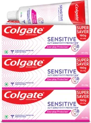 Colgate Sensitive Everyday Protection Toothpaste (480 g, Pack of 3)