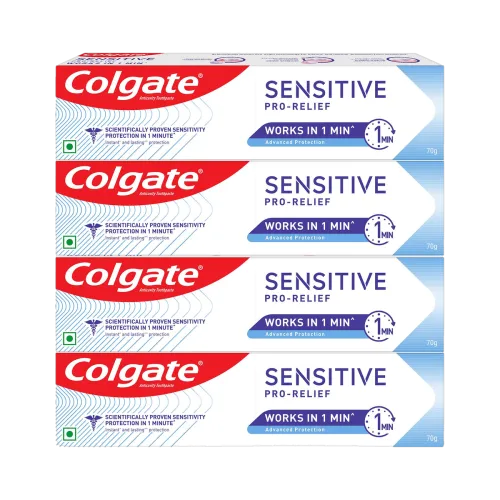 Image of Colgate Sensitive Plus Toothpaste, 280g (Pack of 4)