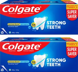 Colgate Strong Teeth Toothpaste – Calcium Boost, 1000g (Pack of 2)