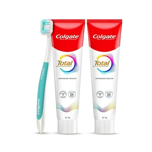 Image of Colgate Total 300gm (2 x 150gm) Advanced Health Anti-Germ Toothpaste