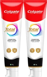 Colgate Total Charcoal Deep Clean Antibacterial Toothpaste 300g