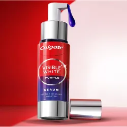 Colgate Visible White Purple Teeth Whitening Serum, 40ml