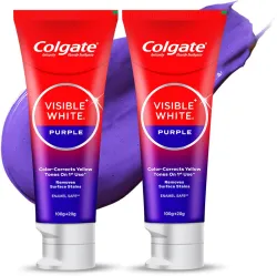 Colgate Visible White Purple Tooth paste, (240 g)