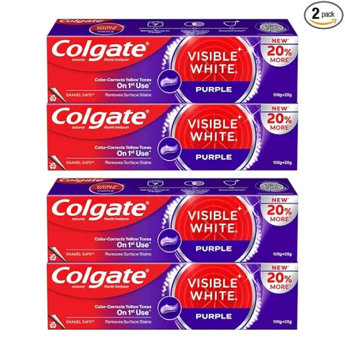 Image of Colgate Visible White Purple Toothpaste