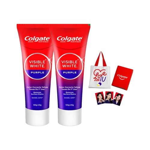 Image of Colgate Visible White Purple Toothpaste (240 g)