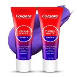 Colgate Visible White Purple Toothpaste for Teeth Whitening