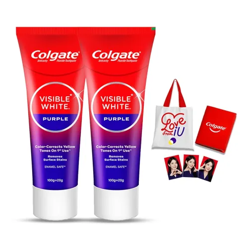 Image of Colgate Visible White Purple Whitening Toothpaste (240 g) 