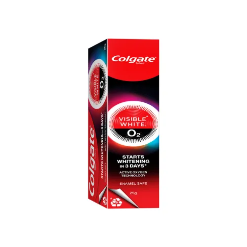 Image of Colgate Visible White O2 Whitening Toothpaste 25g