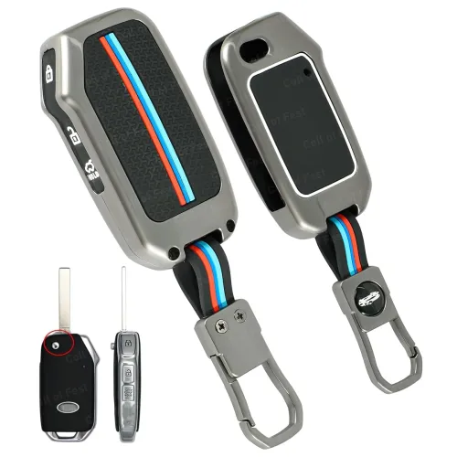 Image of Coll of Fest Metal Silicon Key Cover 
