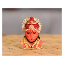 Collectible India Lord Hanuman Idol Showpiece Statue - God Hanuman Idol for Car Dashboard - Bajrangbali Handicraft Decor