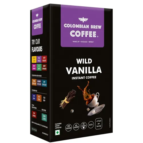 Image of Colombian Brew Vanilla Instant Coffee – 40g (20 Sachets)