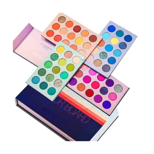 Image of Color Board Eyeshadow Palette Highlighters Eye Make Up High Pigmented Professional Eye Shadow Mattes And Shimmer Finish,