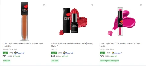 Image of Color Cupid Lipstick @ Up to 92% Discount