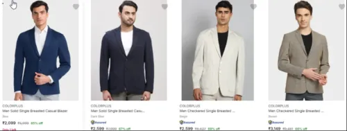 Image of colorplus men's blazar up to 69% Discount 