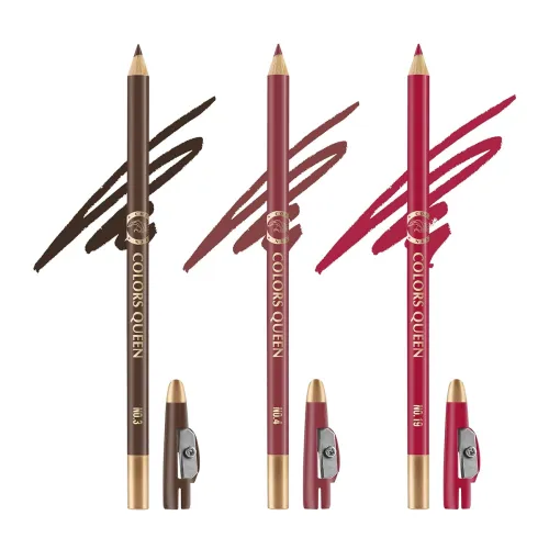 Image of Colors Queen Matte Lip Liner Pencil Combo Pack of 3