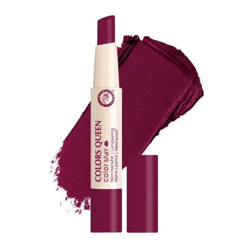 Image of Colors Queen Color Stay Matte Lipstick | Highly Pigmented with Smooth One Swipe