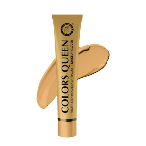 Image of Colors Queen Film Studio Makeup Cover foundation with SPF-30 | Lightweight Texture, Long Lasting Waterproof Foundation |