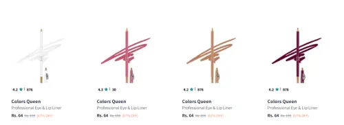 Image of Colors Queen Lip Liner Flat @ ₹64