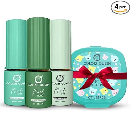 Image of Colors Queen Glossy Nail Paint Combo ( 