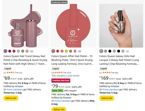 Image of Colors Queen Nail Polish starting at ₹69