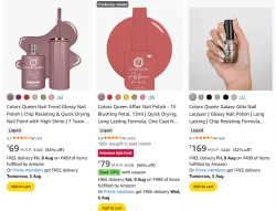 Colors Queen Nail Polish starting at ₹69