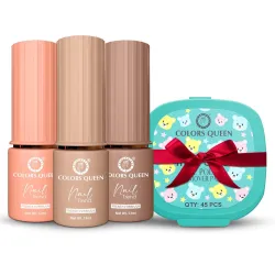 Colors Queen Nail Trend Glossy Nail Paint Combo Set of 3 
