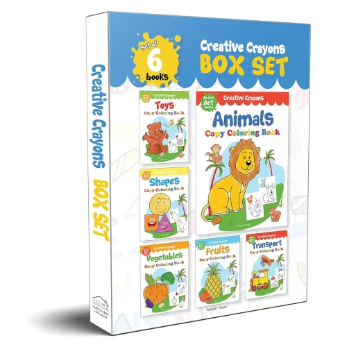 Image of Colouring Books Super Set 6pcs 
