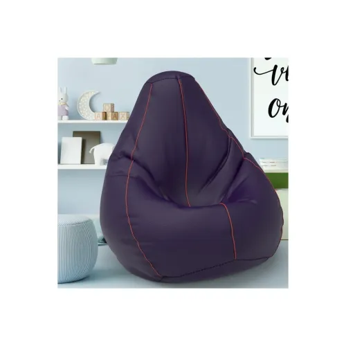 Image of ComfyBean 5XL Bean Bag with Beans Indigo Tan
