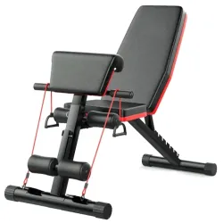 Commercial Grade Adjustable And Foldable Gym Bench | Incline