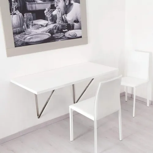 Image of Compal Wood Wall Mounted Laptop Table