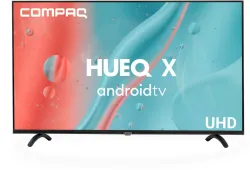 Compaq 140 cm (55 inch) Ultra HD (4K) LED Smart Android TV with 2 GB RAM, Dolby Audio, Bezel-less Screen, WCG+ (CQV55AX1