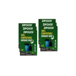 Compostable Garbage Bag Large Size (Pack of 6 60 Count)
