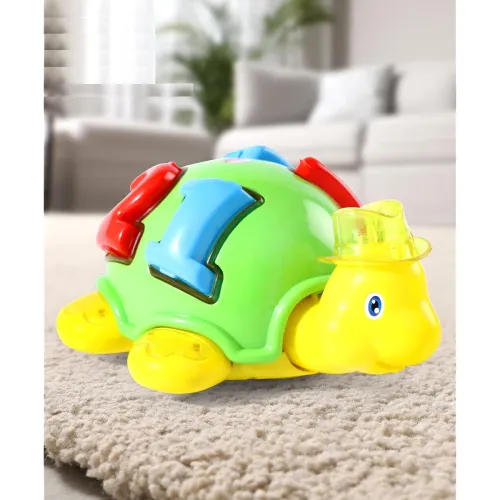 Image of COMSOBABY Premium Tortoise Bump and Go Toy
