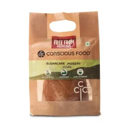 Conscious Food Natural Sugarcane Jaggery Granules