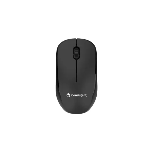 Image of Consistent Speedoo Wireless Mouse 2.4G Portable Mobile Optical Office Mouse with USB MOW451 (Black+White)