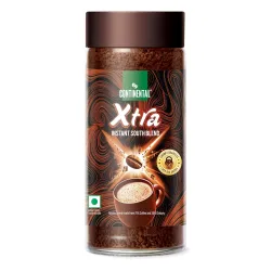 CONTINENTAL XTRA Coffe | 100g Jar | 70% Coffee - 30% Chicory Blend | Medium Roast | Strongest Instant Coffee Powder | So
