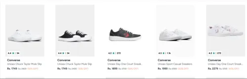 Image of Converse Casual Shoes upto 50% Discount