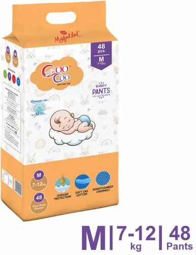 Image of Coo Coo Baby Pullup Diaper Pants - M (48 Pieces)
