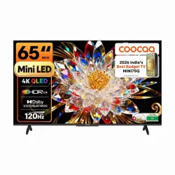 Coocaa 65 inch 4K Mini LED Smart Google TV 32 GB