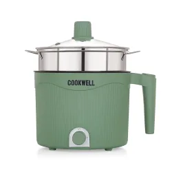 Cookwell Multipurpose Cook Kettle With 1.5L Nonstick Inner Pot, Stainless Steel