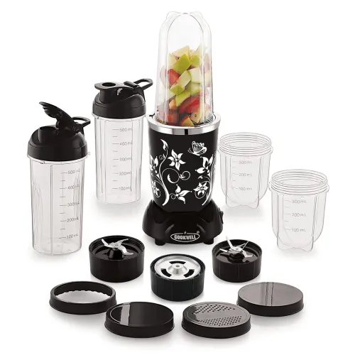 Image of Cookwell Nutri Blender (5 Jar 3 Blade, Black)